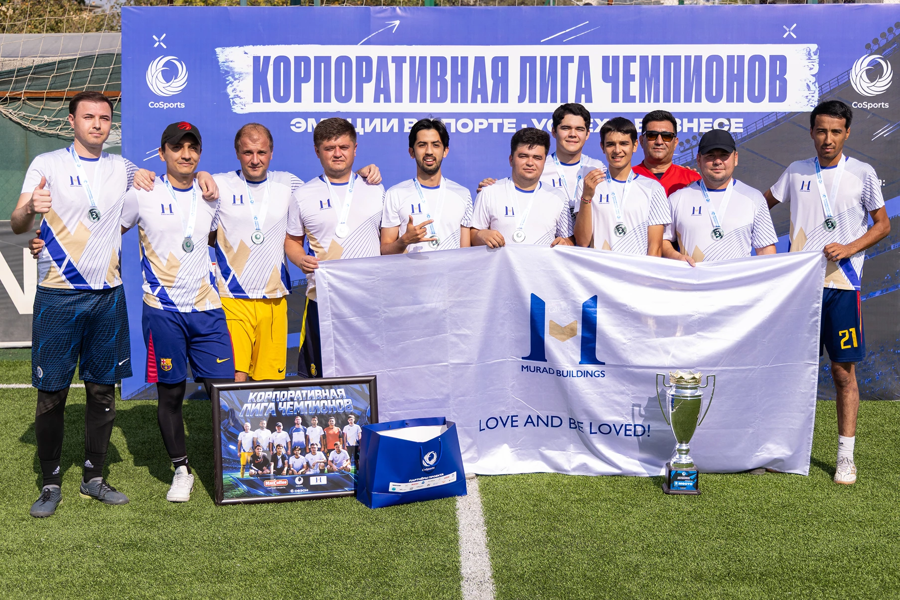 Murad Buildings — серебряный призёр Корпоративной лиги чемпионов по футболу