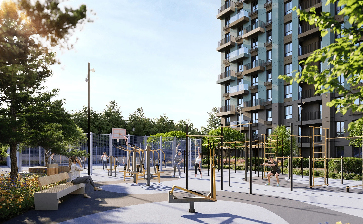 Sports areas