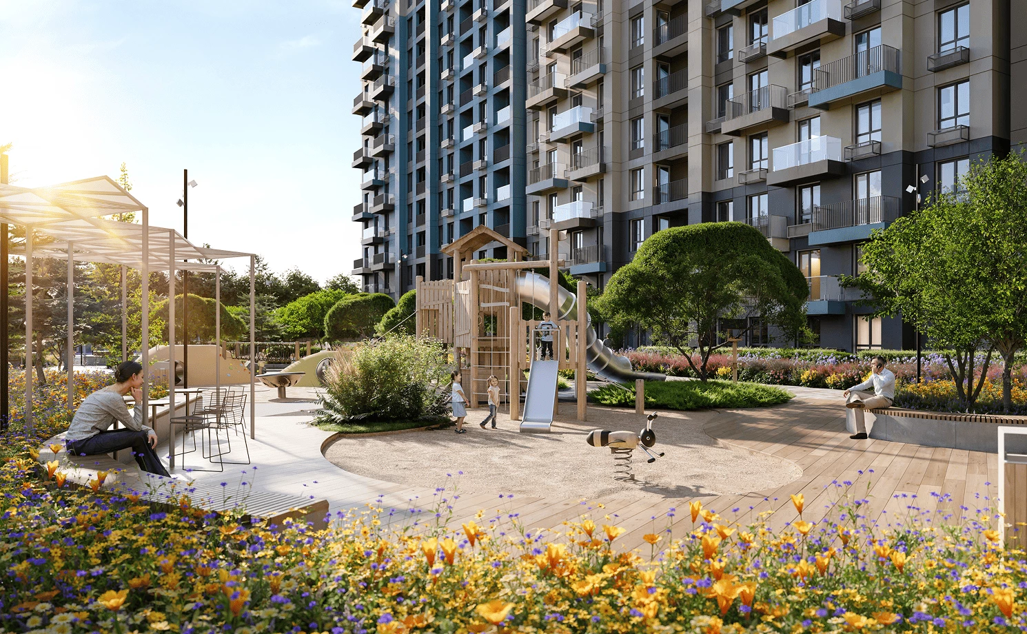 Modern playgrounds