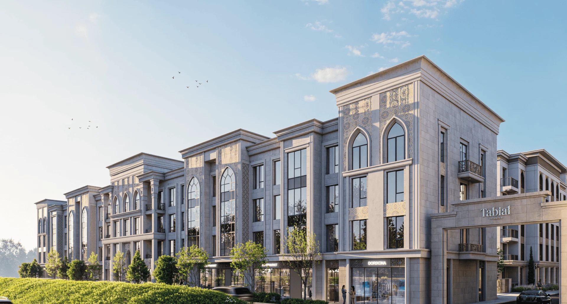 <span>Tabiat Residence.</span> <br>Live in harmony with nature.